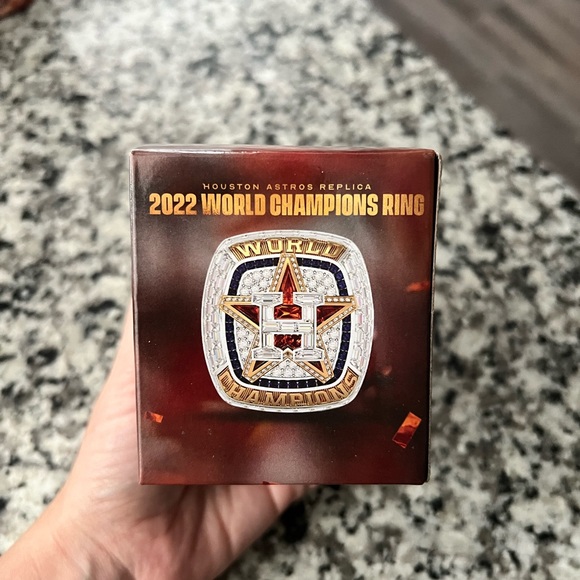Houston Astros Framber Valdez World Champions 2022 Replica Ring - Picture 7 of 7